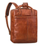 "Bobbie" Lederen Rugzak Mannen en Vrouwen 2-in-1 Leren Laptop Rugtas 16 Inch
