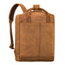"Bobbie" Lederen Rugzak Mannen en Vrouwen 2-in-1 Leren Laptop Rugtas 16 Inch