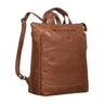 Herren Lederrucksack Vintage braun