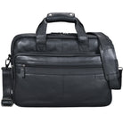 Businesstasche Leder klassisch schwarz