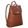 B-Stock "Victoria II" lederen rugzak dames vintage