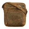 "Corvin" Leren Schoudertas Heren 10.9 Inch
