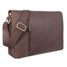 B-Stock "Till" lederen schoudertas 13 inch