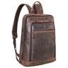 "Watson" Leren Laptop Rugzak 15.6 Inch Business Rugtas Voor Heren