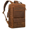 "Egon" Duurzame Laptop Rugzak 15 inch Leer